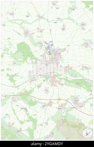 Gotha, DE, Germania, Turingia, N 50 56' 53'', N 10 42' 6'', mappa, Cartascapes Mappa pubblicata nel 2024. Esplora Cartascapes, una mappa che rivela i diversi paesaggi, culture ed ecosistemi della Terra. Viaggia attraverso il tempo e lo spazio, scoprendo l'interconnessione del passato, del presente e del futuro del nostro pianeta. Foto Stock