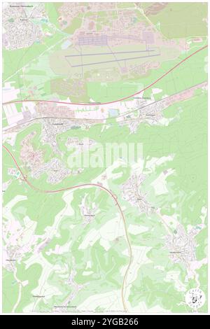 Kahlenberg, DE, Germania, Rheinland-Pfalz, N 49 24' 12'', N 7 35' 43''', mappa, Cartascapes Mappa pubblicata nel 2024. Esplora Cartascapes, una mappa che rivela i diversi paesaggi, culture ed ecosistemi della Terra. Viaggia attraverso il tempo e lo spazio, scoprendo l'interconnessione del passato, del presente e del futuro del nostro pianeta. Foto Stock