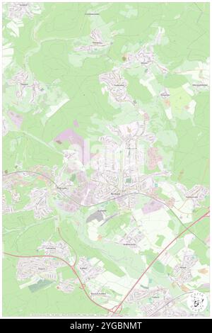 Bexbach, DE, Germania, Saarland, N 49 20' 44'', N 7 15' 16'', mappa, Cartascapes Mappa pubblicata nel 2024. Esplora Cartascapes, una mappa che rivela i diversi paesaggi, culture ed ecosistemi della Terra. Viaggia attraverso il tempo e lo spazio, scoprendo l'interconnessione del passato, del presente e del futuro del nostro pianeta. Foto Stock