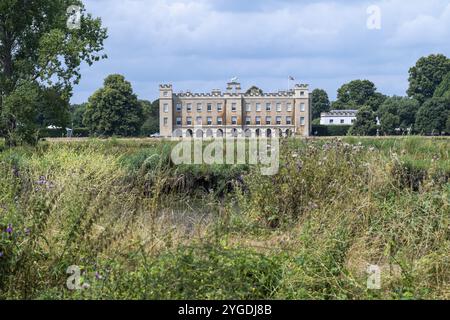 Syon House, sede della famiglia dei duchi di Northumberland a Londra, Isleworth, distretto di Hounslow, Londra, Inghilterra, gran Bretagna Foto Stock