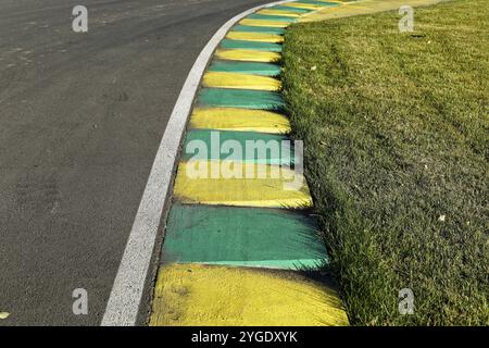 Tracciati, autodromo del Gran Premio di F1, Montreal, Provincia di Quebec, Canada, Nord America Foto Stock