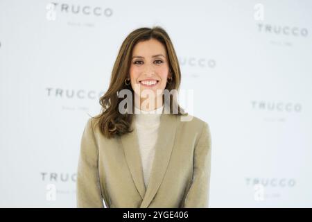 7 novembre 2024, Madrid, Madrid, Spagna: Ana Boyer presenta la nuova collezione "Saude" di trucco presso il negozio Amen il 7 novembre 2024 a Madrid, Spagna (Credit Image: © Jack Abuin/ZUMA Press Wire) SOLO PER USO EDITORIALE! Non per USO commerciale! Foto Stock