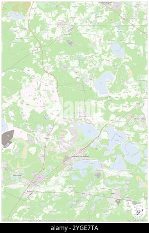 Grossraeschen, DE, Germania, Brandeburgo, N 51 35' 29'', N 14 0' 53'', mappa, Cartascapes Mappa pubblicata nel 2024. Esplora Cartascapes, una mappa che rivela i diversi paesaggi, culture ed ecosistemi della Terra. Viaggia attraverso il tempo e lo spazio, scoprendo l'interconnessione del passato, del presente e del futuro del nostro pianeta. Foto Stock