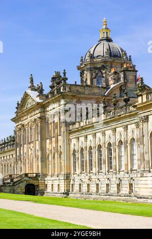 Castle Howard Yorkshire - Castle Howard è una casa di campagna inglese situata nel North Yorkshire Inghilterra Regno Unito Europa Foto Stock