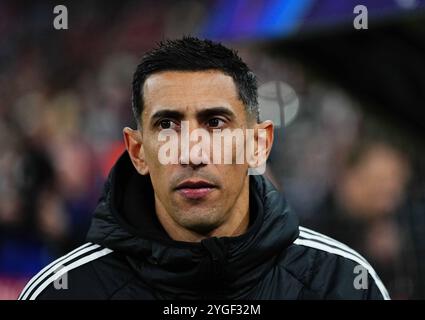 Allianz Areana, Monaco, Germania. 6 novembre 2024. Bayern Monaco contro Benfica, ad Allianz Areana, Monaco, Germania. Ulrik Pedersen/CSM/Alamy Live News Foto Stock