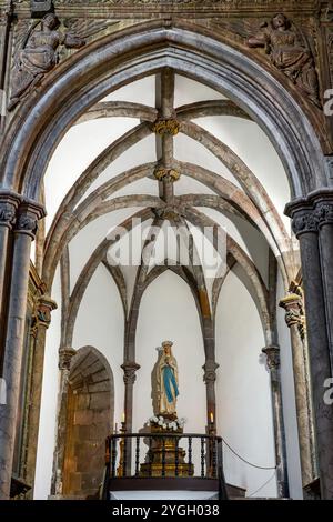 Funchal, la sé Catedral de Nossa Senhora da Assunção, è comunemente nota semplicemente come sé. Foto Stock