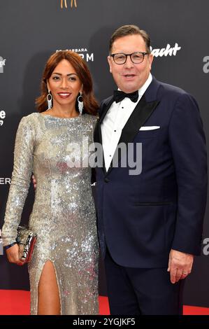 Vivien Pölzer und Robert Pölzer bei der 76. Bambi-Verleihung 2024 nei den Bavaria Filmstudios. München, 07.11.2024 *** Vivien Pölzer e Robert Pölzer ai Bambi Awards 76 2024 nei Bavaria Filmstudios Monaco di Baviera, 07 11 2024 foto:XS.xSpöttelx/xFuturexImagex bambi2024 8435 Foto Stock