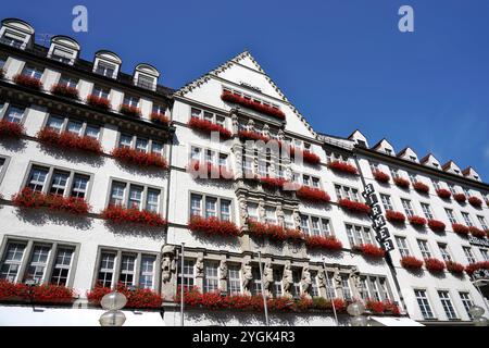 Germania, Baviera, Monaco di Baviera, città vecchia, zona pedonale, Kaufinger Straße, Kaufhaus Hirmer Foto Stock