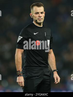 West Bromwich, Regno Unito. 7 novembre 2024. Arbitro Tom Nield durante il match per il titolo Sky Bet West Bromwich Albion vs Burnley al The Hawthorns, West Bromwich, Regno Unito, 7 novembre 2024 (foto di Gareth Evans/News Images) a West Bromwich, Regno Unito, il 7/11/2024. (Foto di Gareth Evans/News Images/Sipa USA) credito: SIPA USA/Alamy Live News Foto Stock