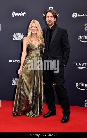 Tina Kaiser und Max Wiedemann bei der 76. Bambi-Verleihung 2024 nei den Bavaria Filmstudios. München, 07.11.2024 Foto Stock