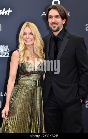 Tina Kaiser und Max Wiedemann bei der 76. Bambi-Verleihung 2024 nei den Bavaria Filmstudios. München, 07.11.2024 Foto Stock