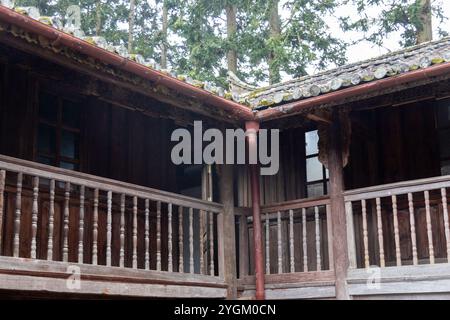 Museo del Palazzo di Re Meo, la casa della famiglia Vuong, il re del popolo etnico Mao. Sa Phin comune, Dong Van, ha Giang Vietnam Foto Stock