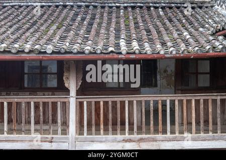 Museo del Palazzo di Re Meo, la casa della famiglia Vuong, il re del popolo etnico Mao. Sa Phin comune, Dong Van, ha Giang Vietnam Foto Stock