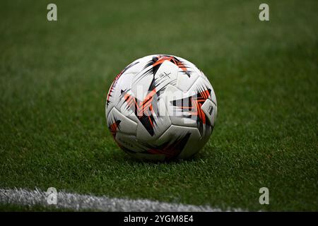 Francoforte, Germania. 7 novembre 2024. Fussball UEFA Europa League 4. Spieltag Eintracht Frankfurt - Rigas FS am 24.10.2024 im Deutsche Bank Park di Francoforte Spielball/Symbolbild foto: Revierfoto crediti: ddp media GmbH/Alamy Live News Foto Stock