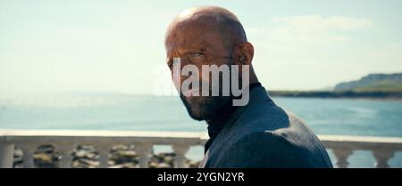 JASON STATHAM in THE BEEKEEPER, diretto da DAVID AYER. Crediti: Cedar Park Studios / Miramax / album Foto Stock