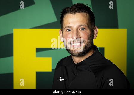 SITTARD, 07-11-2024. Fortuna Sittard stadion. Stagione 2024/2025. Ritratto Mitchell Dijks. Crediti: Pro Shots/Alamy Live News Foto Stock