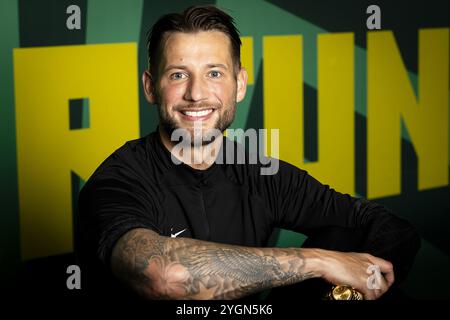 SITTARD, 07-11-2024. Fortuna Sittard stadion. Stagione 2024/2025. Ritratto Mitchell Dijks. Crediti: Pro Shots/Alamy Live News Foto Stock