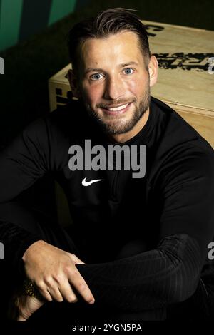 SITTARD, 07-11-2024. Fortuna Sittard stadion. Stagione 2024/2025. Ritratto Mitchell Dijks. Crediti: Pro Shots/Alamy Live News Foto Stock