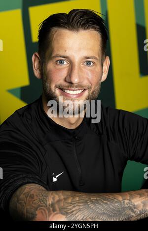 SITTARD, 07-11-2024. Fortuna Sittard stadion. Stagione 2024/2025. Ritratto Mitchell Dijks. Crediti: Pro Shots/Alamy Live News Foto Stock