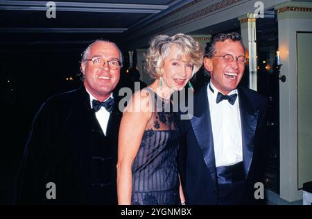 Goldene Kamera 1999, Verleihung 9. Febbraio 1999 a Berlino, Gäste: Reimer Claussen, Margit Friedrich, Star-Friseur Gerhard Meir Foto Stock