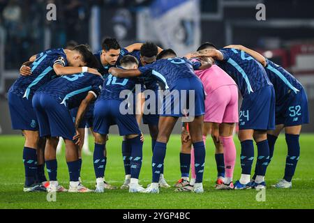 Roma, Italie. 7 novembre 2024. Squadra di Porto durante la partita di calcio UEFA Europa League, fase MD4 tra SS Lazio e FC Porto il 7 novembre 2024 allo Stadio Olimpico di Roma, Italia - foto Matthieu Mirville (M Insabato)/DPPI Credit: DPPI Media/Alamy Live News Foto Stock