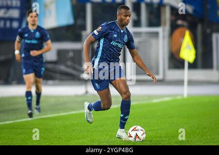 Roma, Italie. 7 novembre 2024. Tiago DJALO di FC Porto durante la partita di calcio UEFA Europa League, League Phase MD4 tra SS Lazio e FC Porto il 7 novembre 2024 allo Stadio Olimpico di Roma, Italia - foto Matthieu Mirville (M Insabato)/DPPI Credit: DPPI Media/Alamy Live News Foto Stock