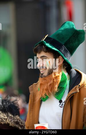 La festa di San Patrizio Foto Stock