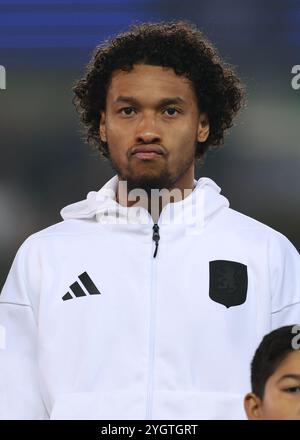 Brugge, Belgio. 6 novembre 2024. Boubacar Kamara dell'Aston Villa durante la partita di UEFA Champions League allo stadio Jan Breydel di Brugge. Il credito per immagini dovrebbe essere: Paul Terry/Sportimage Credit: Sportimage Ltd/Alamy Live News Foto Stock