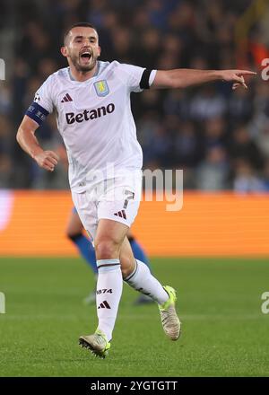 Brugge, Belgio. 6 novembre 2024. John McGinn dell'Aston Villa durante la partita di UEFA Champions League allo stadio Jan Breydel di Brugge. Il credito per immagini dovrebbe essere: Paul Terry/Sportimage Credit: Sportimage Ltd/Alamy Live News Foto Stock