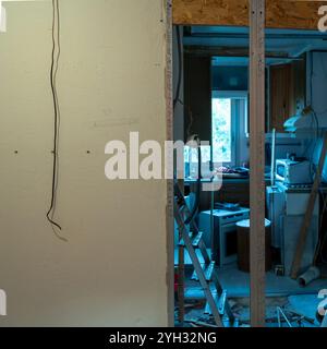 Lavori di costruzione di appartamenti. Foto di alta qualità Foto Stock