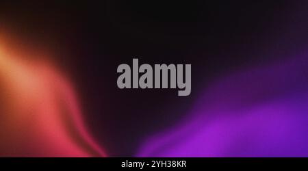 Rosso viola nero astratto texture sfondo granuloso, copia spazio Foto Stock