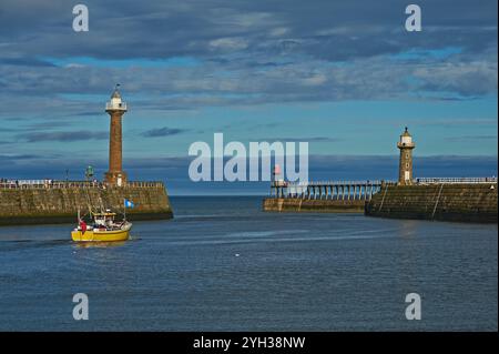 Whitby North Yorkshire Foto Stock