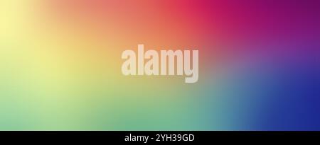 Sfondo arcobaleno colori, colore vivace astratto banner gradiente web header design poster, spazio copia Foto Stock