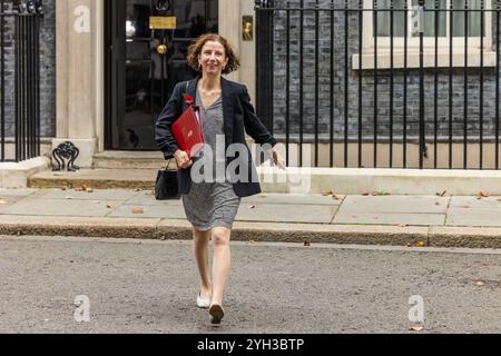 Anneliese Dodds, partecipa alla riunione di gabinetto pre-budget al 10 di Downing Street. Crediti: Amanda Rose/Alamy Foto Stock