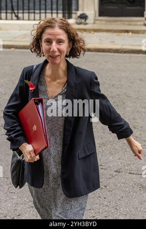 Anneliese Dodds, partecipa alla riunione di gabinetto pre-budget al 10 di Downing Street. Crediti: Amanda Rose/Alamy Foto Stock