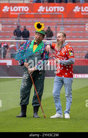 Mainz, Germania. 9 novembre 2024. Magonza, Germania, 09 novembre 2024: carnevale durante la partita di calcio 1.Bundesliga tra 1.FSV Mainz 05 e Borussia Dortmund alla MEWA Arena di Magonza, Germania Philipp Kresnik (Philipp Kresnik/SPP) crediti: SPP Sport Press Photo. /Alamy Live News Foto Stock