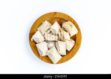 Wajik kletik è una torta originaria di Blitar. Il kletik Wajik è composto da riso appiccicoso, latte di cocco e zucchero di canna. Foto Stock