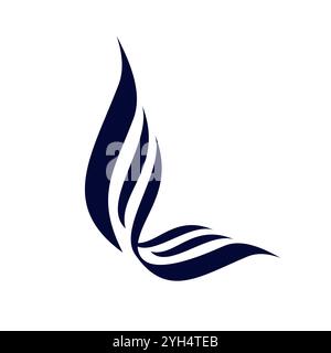 Lettera iniziale L Logo Design Illustrazione Vettoriale