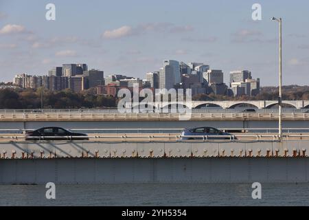 Washington, D.C., USA, 05.11.2024: Blick auf die Skyline von Washington D.C. Copyright: XdtsxNachrichtenagenturx dts 50988 Foto Stock