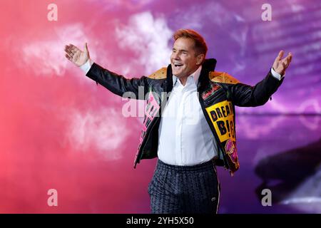 Musiker und Juror Dieter Bohlen im finale der Castingshow Deutschland sucht den Superstar . Die RTL-Castingshow Deutschland sucht den Superstar DSDS findet in diesem Jahr zum 21. Mal statt. Köln, 09.11.2024 NRW Deutschland Copyright: XChristophxHardtx Foto Stock