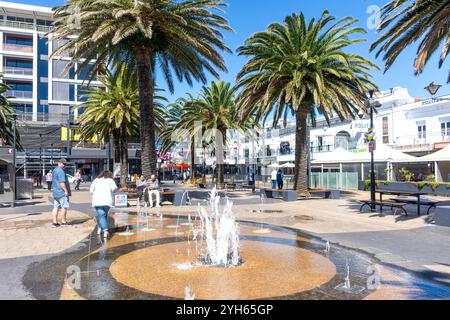 Fontana in Moseley Square, Glenelg, Adelaide, Australia meridionale, Australia Foto Stock