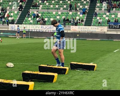 Benetton Treviso contro Leinster in Rugby URC Foto Stock