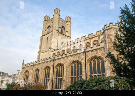 Cambridge, Inghilterra. La Chiesa di Santa Maria la grande, una chiesa parrocchiale e universitaria della Chiesa d'Inghilterra presso King's Parade nel centro di Cambridge Foto Stock