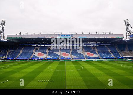 Heerenveen, Paesi Bassi. 10 novembre 2024. HEERENVEEN, Abe Lenstra Stadium, 10-11-2024, stagione 2024/2025, Eredivisie olandese. Durante la partita Heerenveen - Go Ahead Eagles, panoramica dello stadio crediti: Pro Shots/Alamy Live News Foto Stock