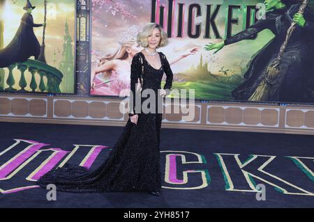 LOS ANGELES, CA - NOVEMBRE 09: Michelle Yeoh alla "Los Angeles Premiere of Universal Pictures 'Wicked' al Dorothy Chandler Pavilion il 9 novembre 2024 a Los Angeles, California. Accreditamento Faye Sadou/MediaPunch Foto Stock