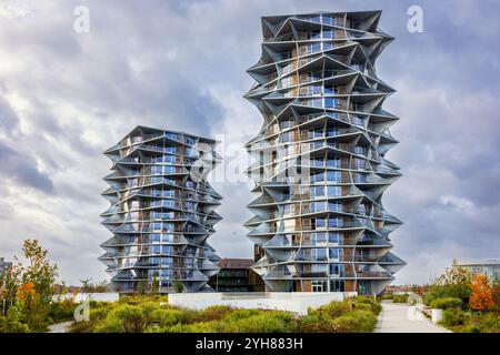 Kaktus Towers, Copenaghen, Danimarca Foto Stock