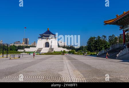 La sala commemorativa di Chiang Kai-shek a Taipei, Taiwan Foto Stock