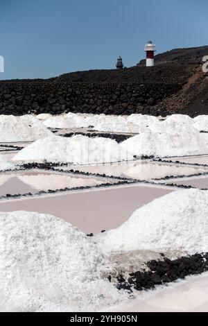 Spagna, Isole Canarie, la Palma, : Salinas de Fuencaliente Foto Stock