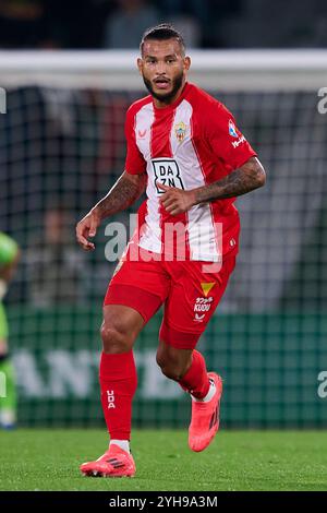 Elche, Spagna. 10 novembre 2024. ELCHE, SPAGNA - 08 NOVEMBRE: Luis Suarez Centre-forward di UD Almeria in azione durante il LaLiga Hypermotion match tra Elche CF e UD Almeria all'Estadio Manuel Martinez Valero l'8 novembre 2024 a Elche, Spagna. (Foto di Francisco Macia/Photo Players Images/Magara Press) crediti: Magara Press SL/Alamy Live News Foto Stock