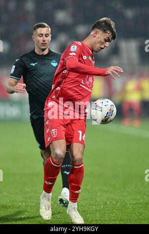 Monza, Italia. 10 novembre 2024. Daniel Maldini dell'AC Monza durante la dodicesima partita di calcio di serie A tra Monza e Lazio, allo stadio U-Power di Monza, Italia - domenica 10 novembre 2024. Sport - calcio (foto AC Monza/LaPresse di Studio Buzzi) credito: LaPresse/Alamy Live News Foto Stock